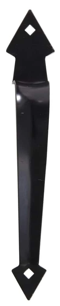 Hillman 851660 Ornamental Door Pull, Black, 10-in 3 Hillman 851660 Ornamental Door Pull, Black, 10-in