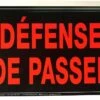 Hillman 849338 Aluminum Self-Adhesive Défense De Passer Sign, French, 10 X 14-in, Black/Red 1 Hillman 849338 Aluminum Self-Adhesive Défense De Passer Sign, French, 10 X 14-in, Black/Red -Hillman's Hardware Haven 10 x 14 aluminum defense de passer sign french fa7b50dd 0499 466c 9f72 6f07a24af331