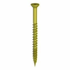 Hillman XL Flat Head Screw, 8X2.5-in, 25-pk
