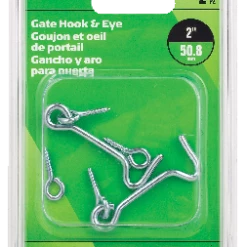 Hillman Gate Hook & Eye, Zinc-Plated