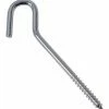 Hillman Zinc-Plated Lag Screw Clothesline Hook