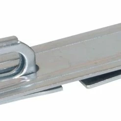 Hillman 851408 Fixed Staple Safety Hasps, Zinc-Plated, 4-1/2-in