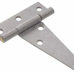 Hillman 851690 Heavy Duty T-Hinge, Galvanized, 4-in