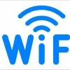 Hillman 84335 Self-Adhesive Wi-Fi Sign, 4 X 5-in, White/Blue