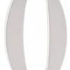 Hillman Steel 5-in Rust-Proof Screw-On Flush Mount Or Floating House Number, Assorted Options, Satin White