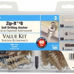 Hillman Zip-It #8 Value Kit, 101-pk