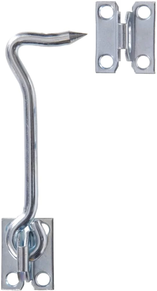 Hillman 851932 Heavy Gate Hook With Plate Staples, 5-in 3 Hillman 851932 Heavy Gate Hook With Plate Staples, 5-in