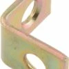 Hillman 853453 Heavy Duty Yellow Zinc Corner Brace, 3/4 X 1/2-in