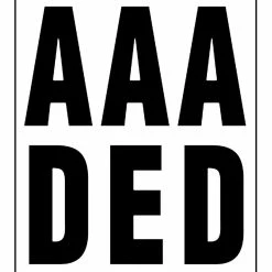 Hillman Vinyl 3-in Weather-Resistant Self-Adhesive A-Z Letter Set, Black & White, 54-pc -Hillman's Hardware Haven kit 3 letter black and white 27066c12 af4e 4e33 bc64 ec0336bfd0e1