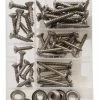 Hillman Stainless Steel Oval Head Phillips Sheet Metal Screw Kit, Small