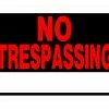 Hillman Self-Adhesive No Trespassing Sign, 8 X 12-in, Black/Red/White -Hillman's Hardware Haven no trespassing sign 8 x 12 a4acd1a6 48d1 4ce9 bcdd 0c7ac7d92b98