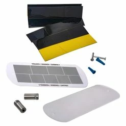 Hillman Screw-On Rectangular Plastic Address Plaque Kit, 5 X 13-in, White -Hillman's Hardware Haven plasting floating address plaque with numbers 622babea dfe4 460c b820 ebe708df954d