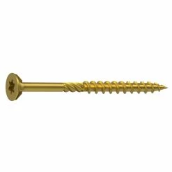 Hillman #8 Premium Interior Wood Screw, 8X2, 400-pk