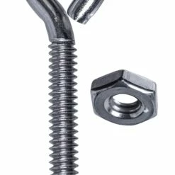 Hillman Stainless Steel Eye Bolt With Nut -Hillman's Hardware Haven stainless steel eye bolt 3 8x4 7478960d bff9 41ff 8203 ddf9f8954a5b