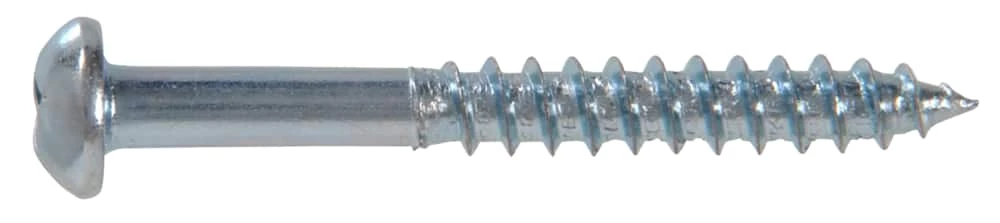 Hillman Round Head Wood Screws, Square Drive, 8 X 1/2-in 3 Hillman Round Head Wood Screws, Square Drive, 8 X 1/2-in