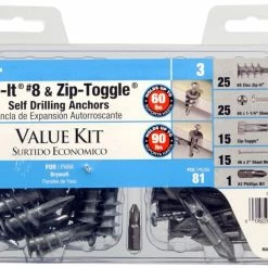 Hillman Zip-It #8 & Zip-Toggle Value Kit, 66-pk